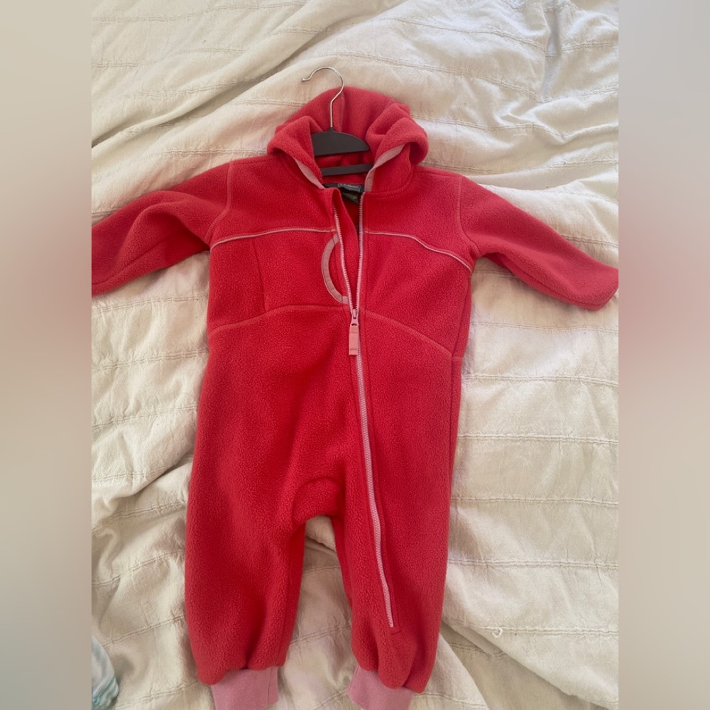 Ll Bean flannel onesie.